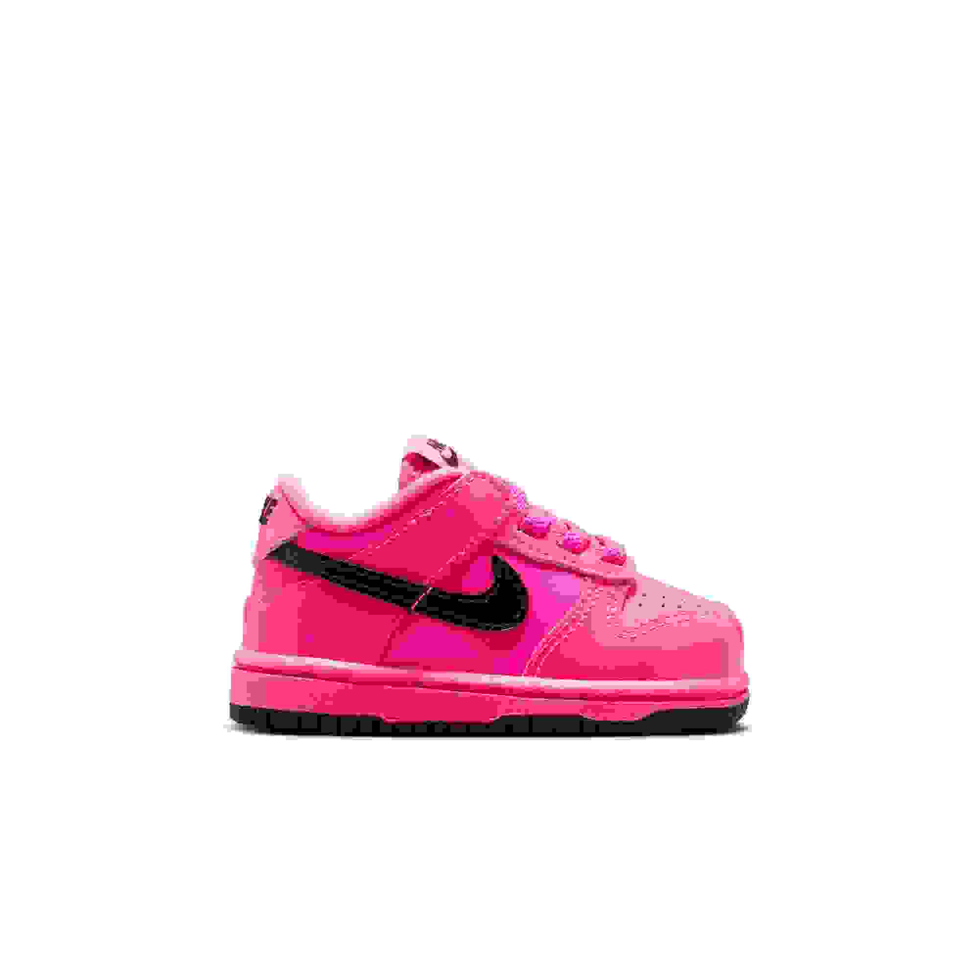 Nike Dunk Low SE Toddler Girls' "Pink Blast/Black" Shoe